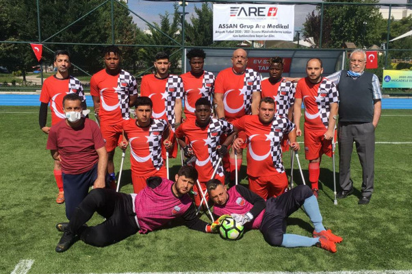 ŞİŞLİ YEDİTEPE AMPUTE FUTBOL TAKIMININ BAŞARISI