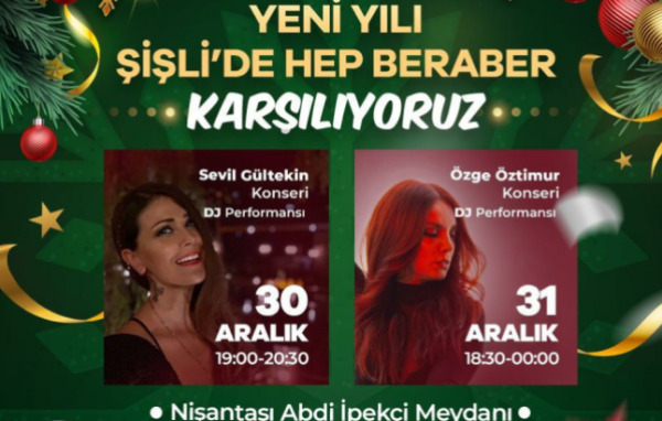 ŞİŞLİ YENİ YIL COŞKUSUNA HAZIR